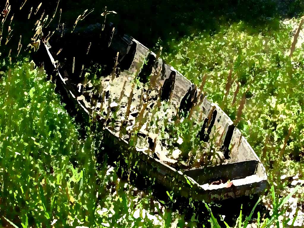 La barque abandonnée