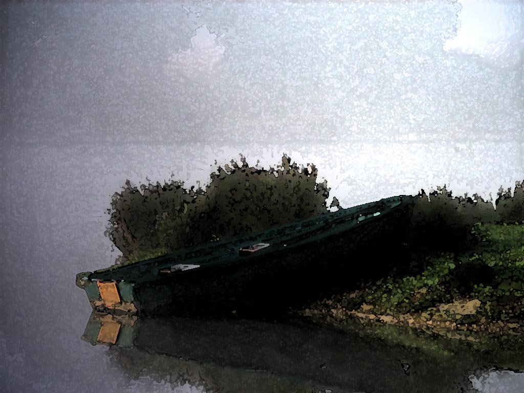 Au bord de l'étang
